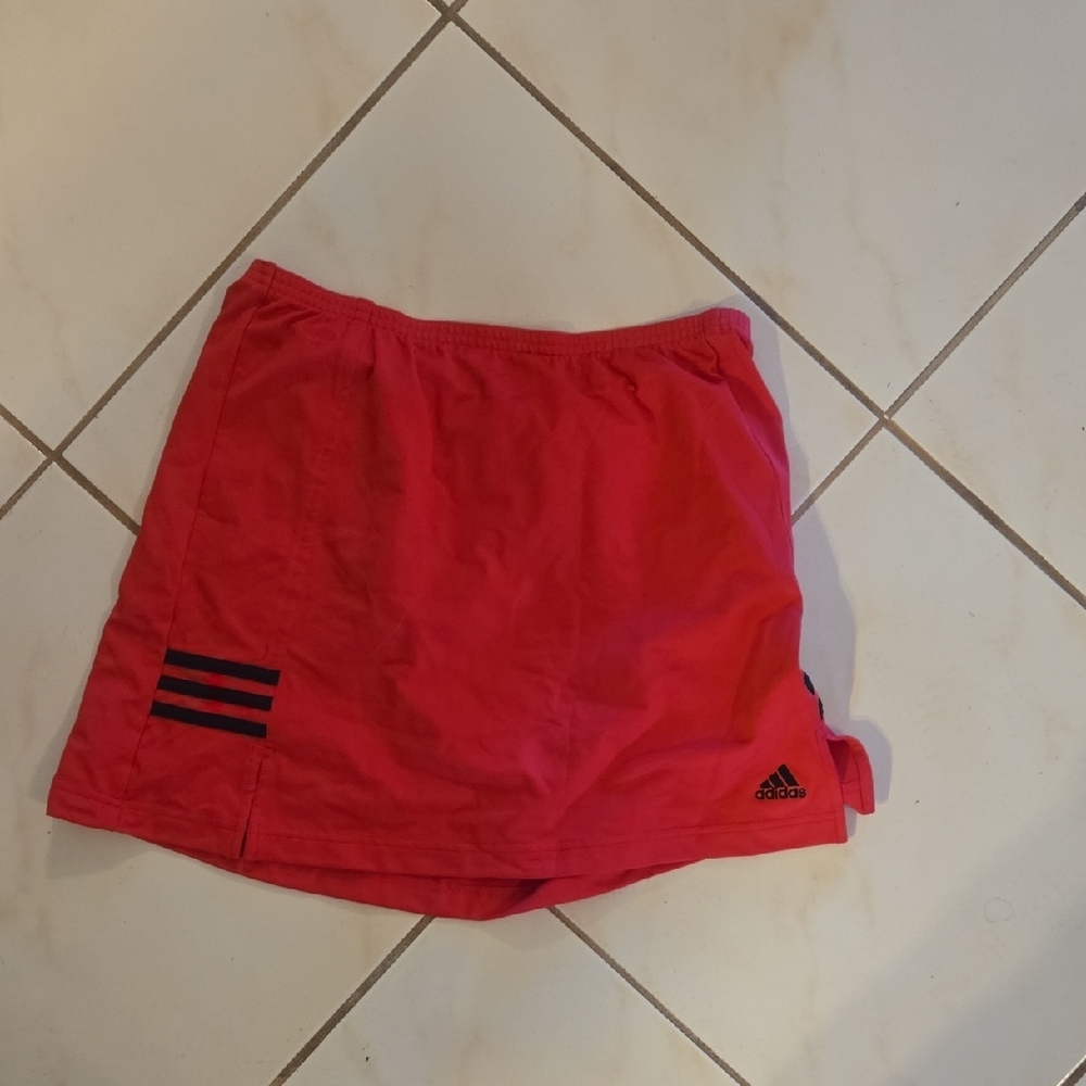 Adidas Pink Sports Skirt with Black Accents